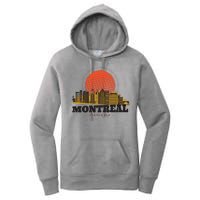 Montreal Canada Skyline Women's Pullover Hoodie