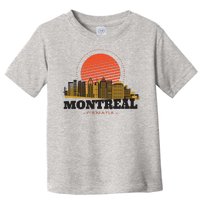 Montreal Canada Skyline Toddler T-Shirt