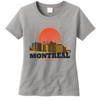 Montreal Canada Skyline Womens T-Shirt