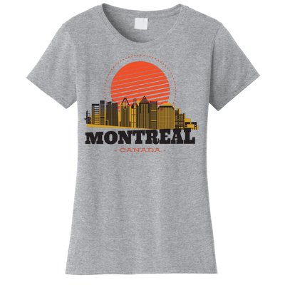 Montreal Canada Skyline Women's T-Shirt