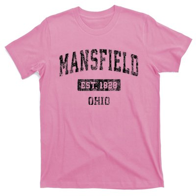 Mansfield Ohio Oh Vintage Sports Design T-Shirt