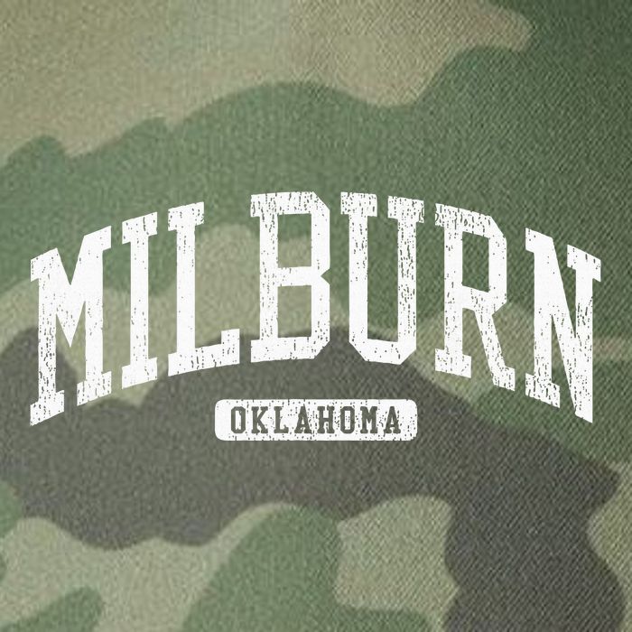 Milburn Oklahoma Ok Js03 College Univesity Style Legacy Tie Dye Trucker Hat