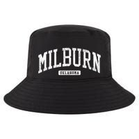 Milburn Oklahoma Ok Js03 College Univesity Style Cool Comfort Performance Bucket Hat