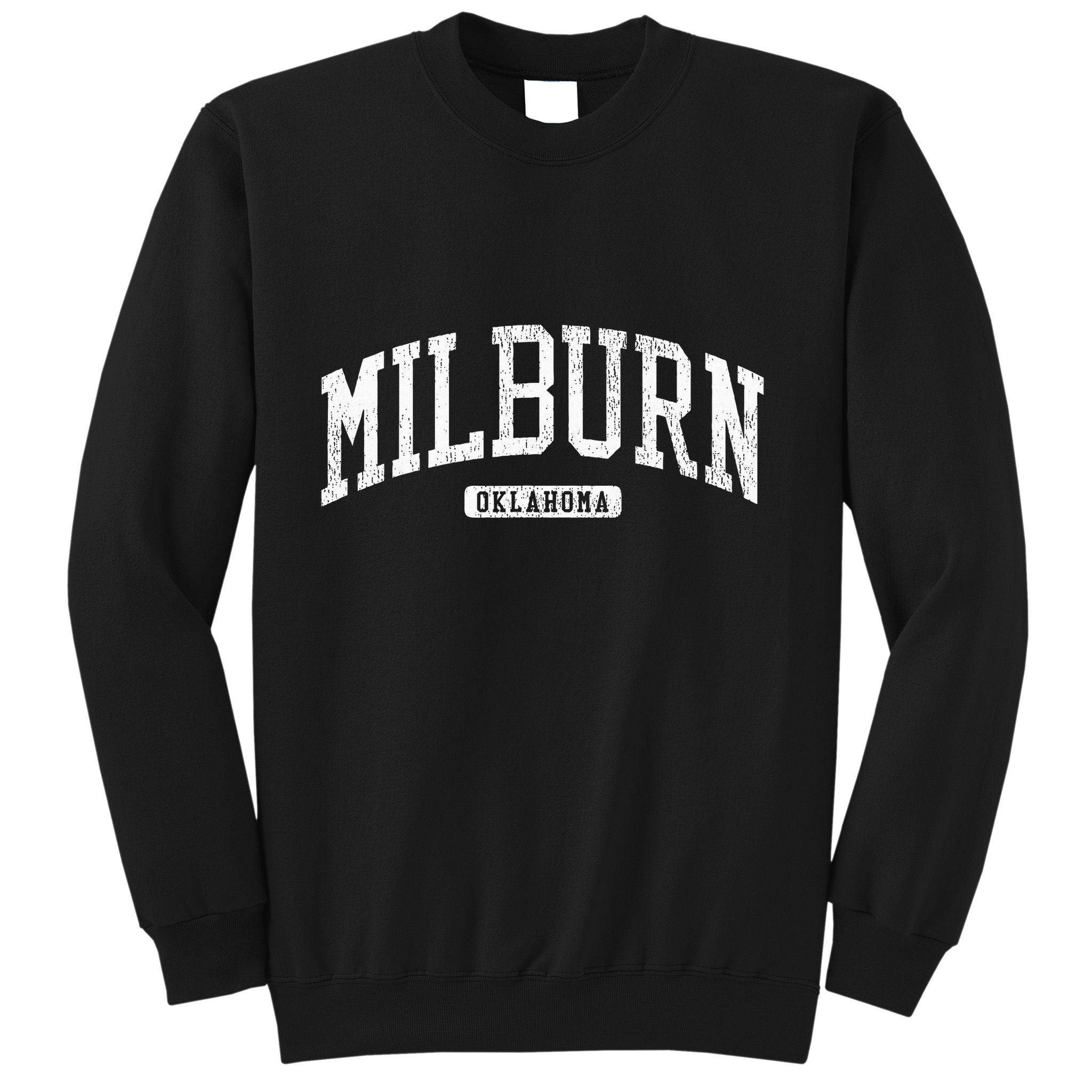 Milburn Oklahoma Ok Js03 College Univesity Style Sweatshirt