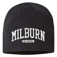 Milburn Oklahoma Ok Js03 College Univesity Style Sustainable Beanie