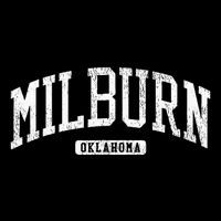 Milburn Oklahoma Ok Js03 College Univesity Style Cooling Performance Long Sleeve Crew