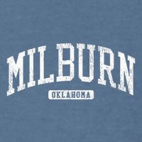 Milburn Oklahoma Ok Js03 College Univesity Style Garment-Dyed Sweatshirt