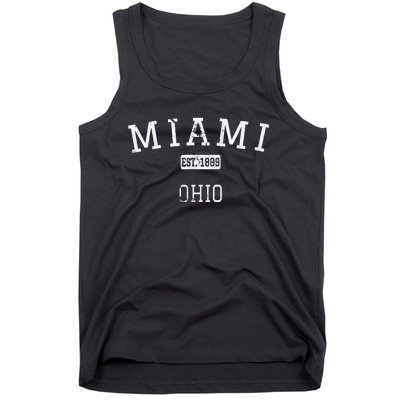 Miami Ohio OH Vintage Tank Top