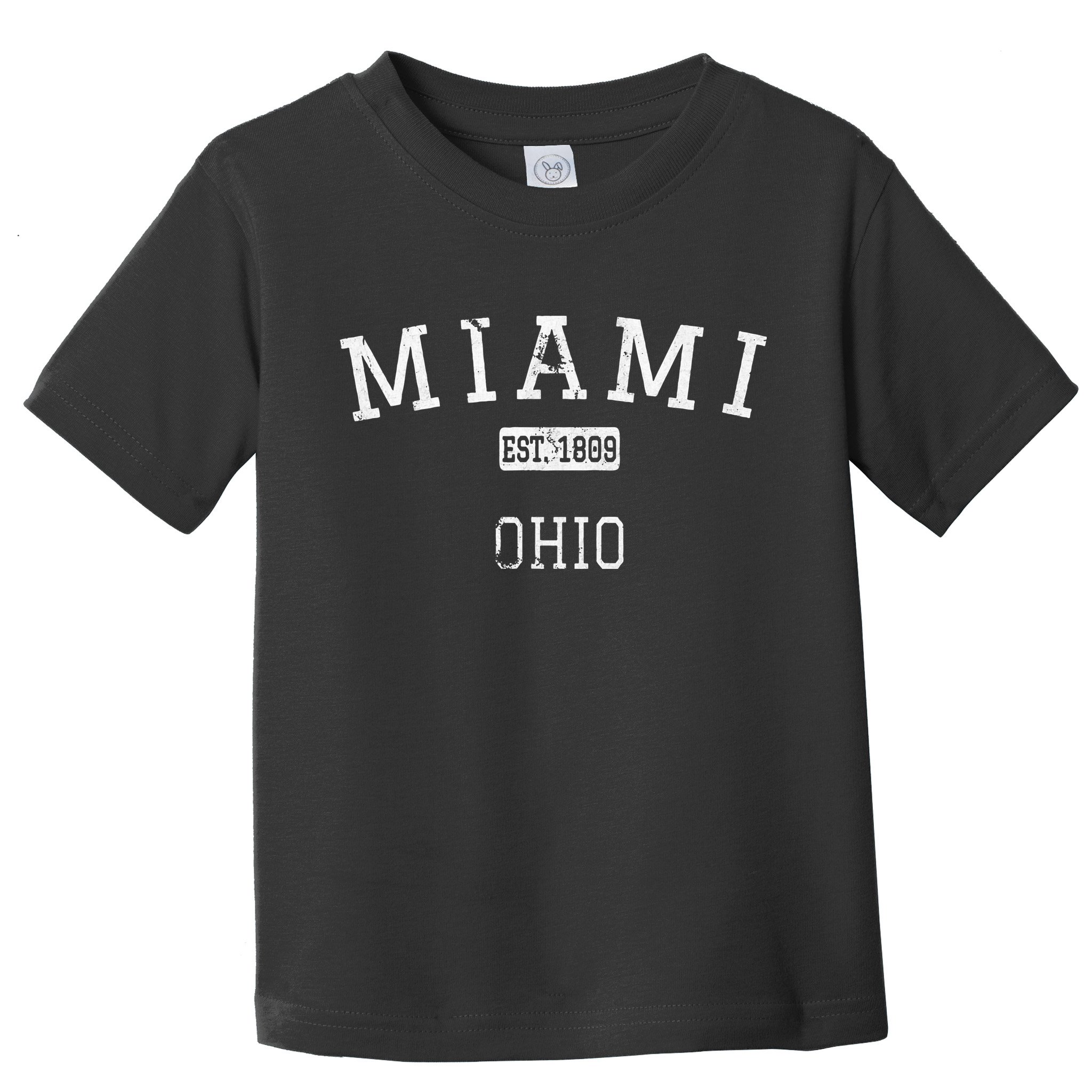 Miami Ohio Oh Vintage Toddler T-Shirt