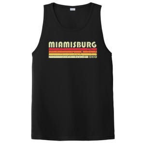 Miamisburg Oh Ohio Funny City Home Roots PosiCharge Competitor Tank