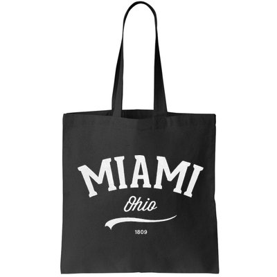 Miami Ohio Oh Vintage Retro Athletic Sports Style Bag