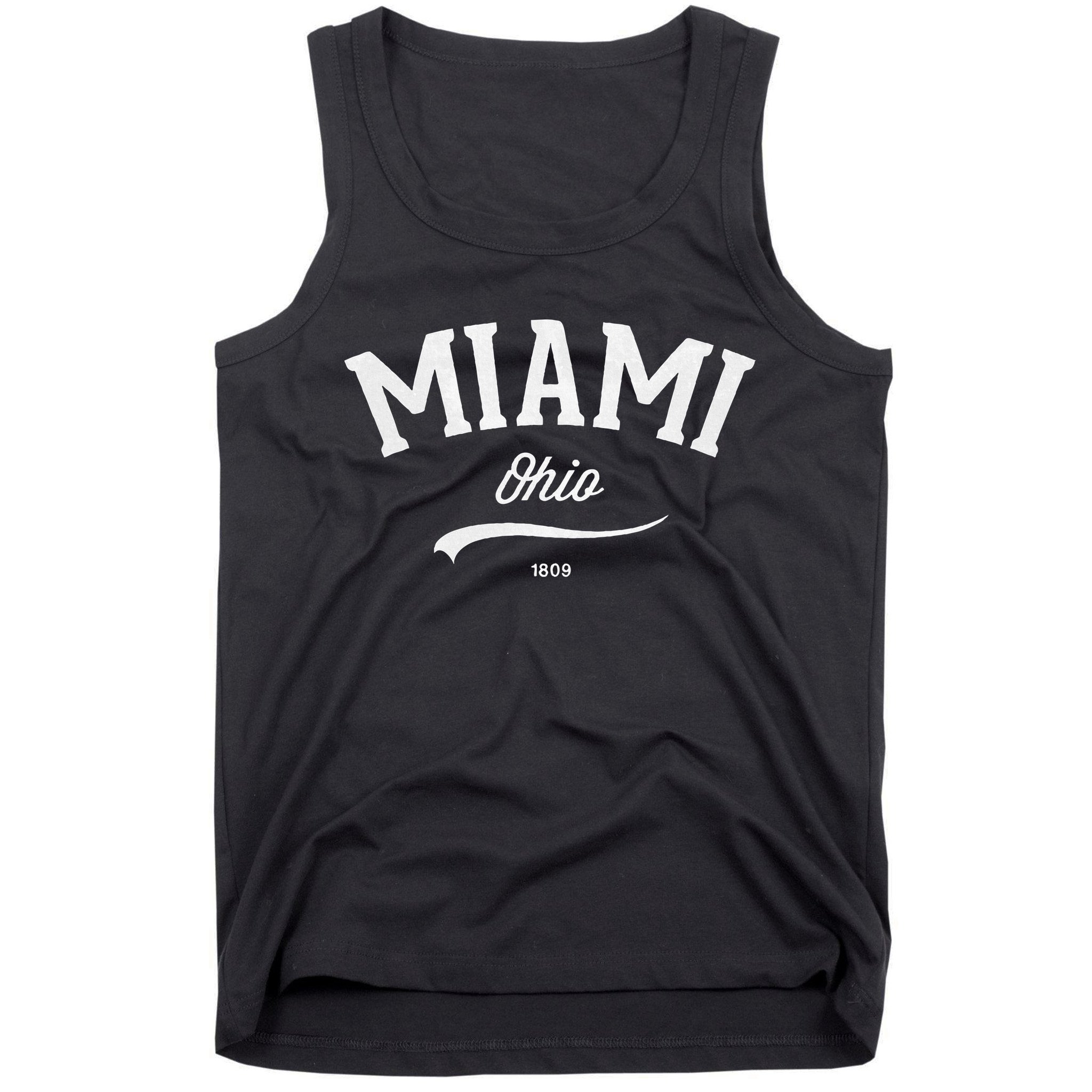 Miami Ohio Oh Vintage Retro Athletic Sports Style Tank Top