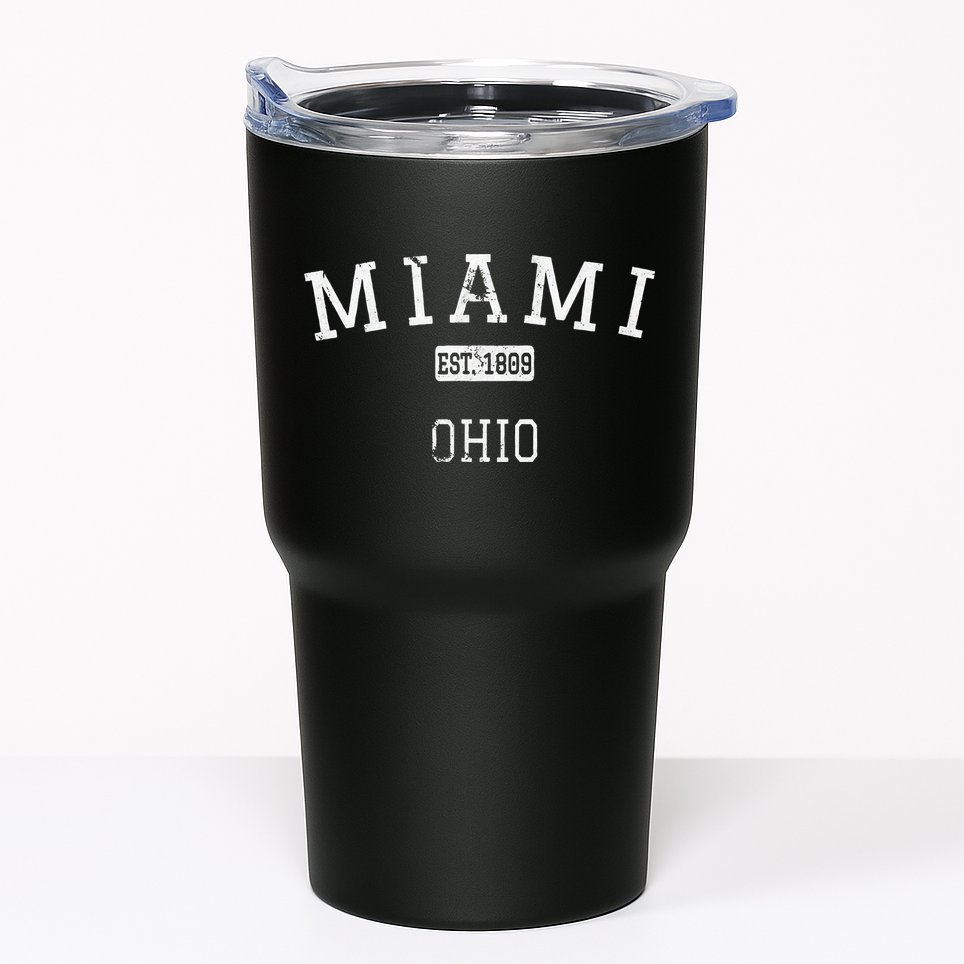 Miami Ohio OH Vintage Tumbler