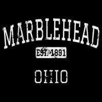 Marblehead Ohio OH Vintage stage athletic style Backpack