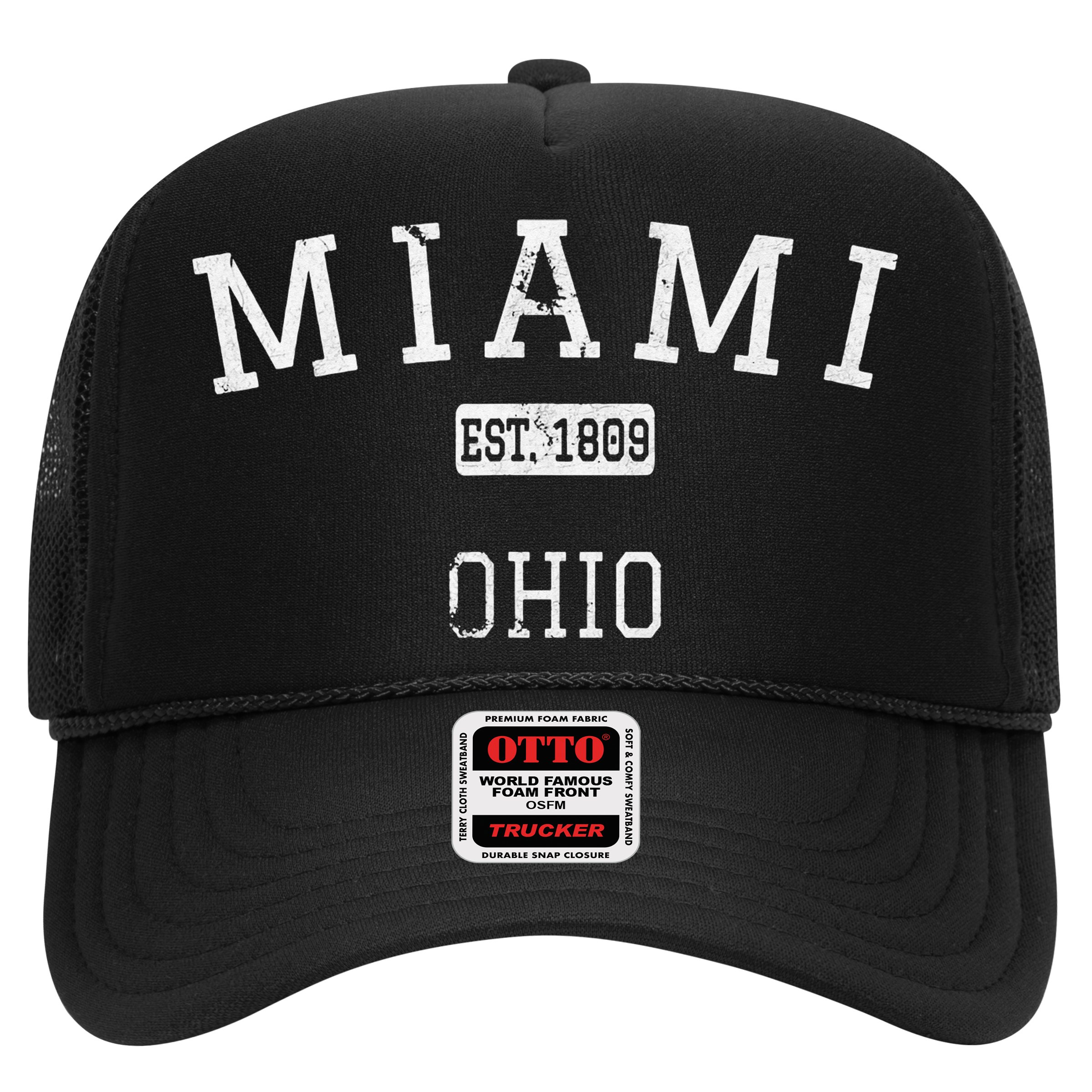 Miami Ohio OH Vintage stage athletic style Hat