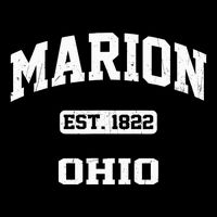 Marion Ohio OH Vintage State Athletic Style Kids T-Shirt