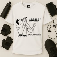 Mama Oo Oo Ooh Queen Music Lover Cooling Performance Crew T-Shirt