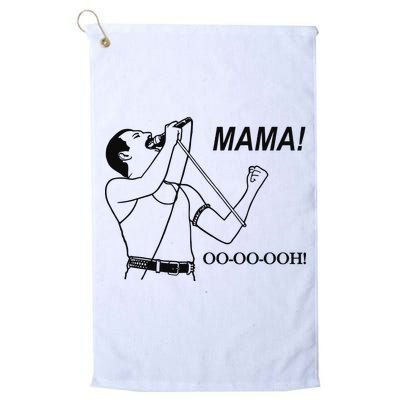 Mama Oo Oo Ooh Queen Music Lover Golf Towel