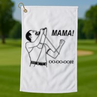 Mama Oo Oo Ooh Queen Music Lover Golf Towel