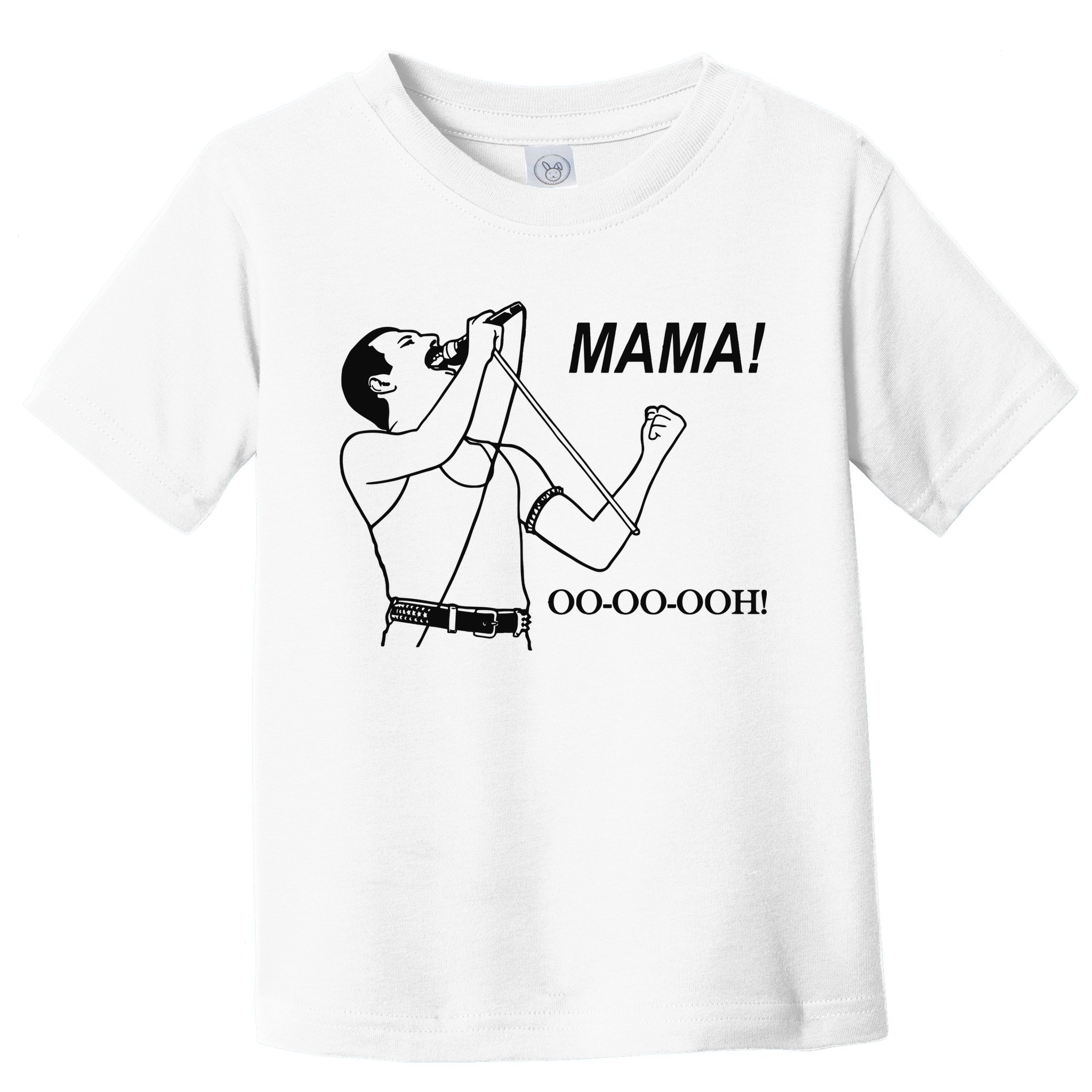 Mama Oo Oo Ooh Queen Music Lover Toddler T-Shirt