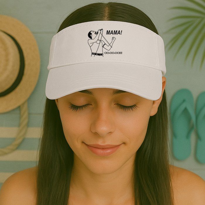 Mama Oo Oo Ooh Queen Music Lover Visor