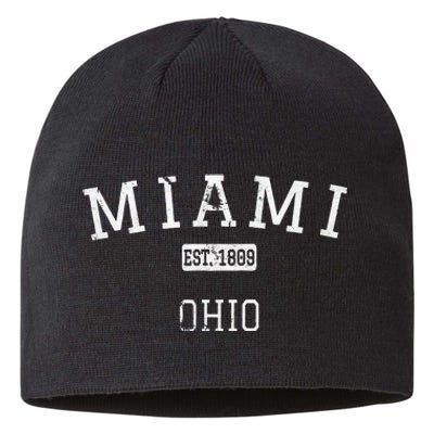 Miami Ohio Oh Vintage Sustainable Beanie