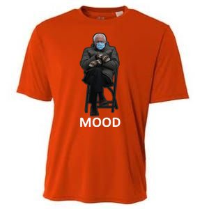 Mood Bernie Sanders Mittens Inauguration Cooling Performance Crew T-Shirt