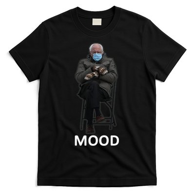 Mood Bernie Sanders Mittens Inauguration T-Shirt