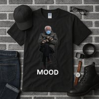 Mood Bernie Sanders Mittens Inauguration Tall T-Shirt