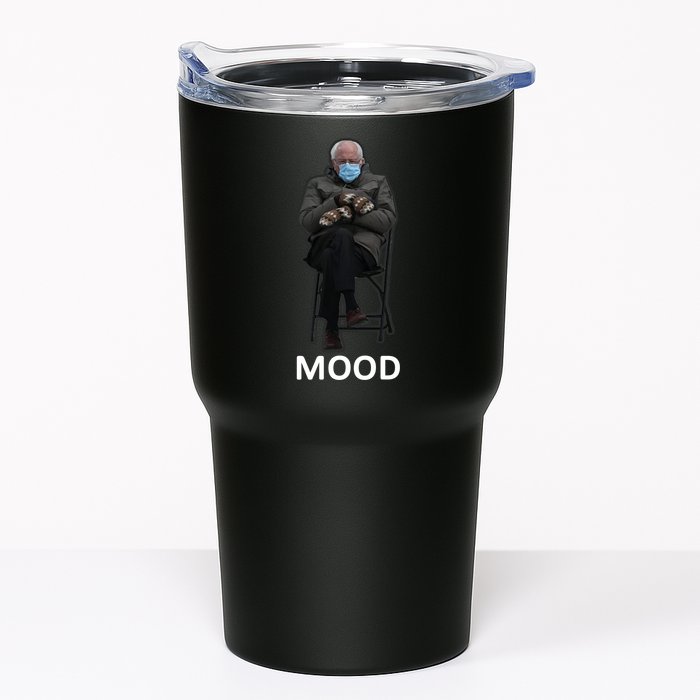 Mood Bernie Sanders Mittens Inauguration Tumbler