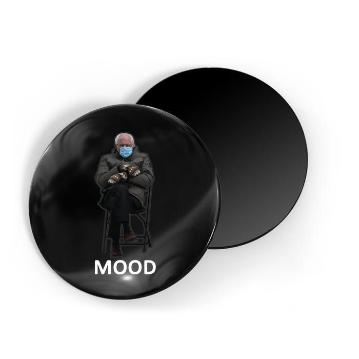 Mood Bernie Sanders Mittens Inauguration Magnet