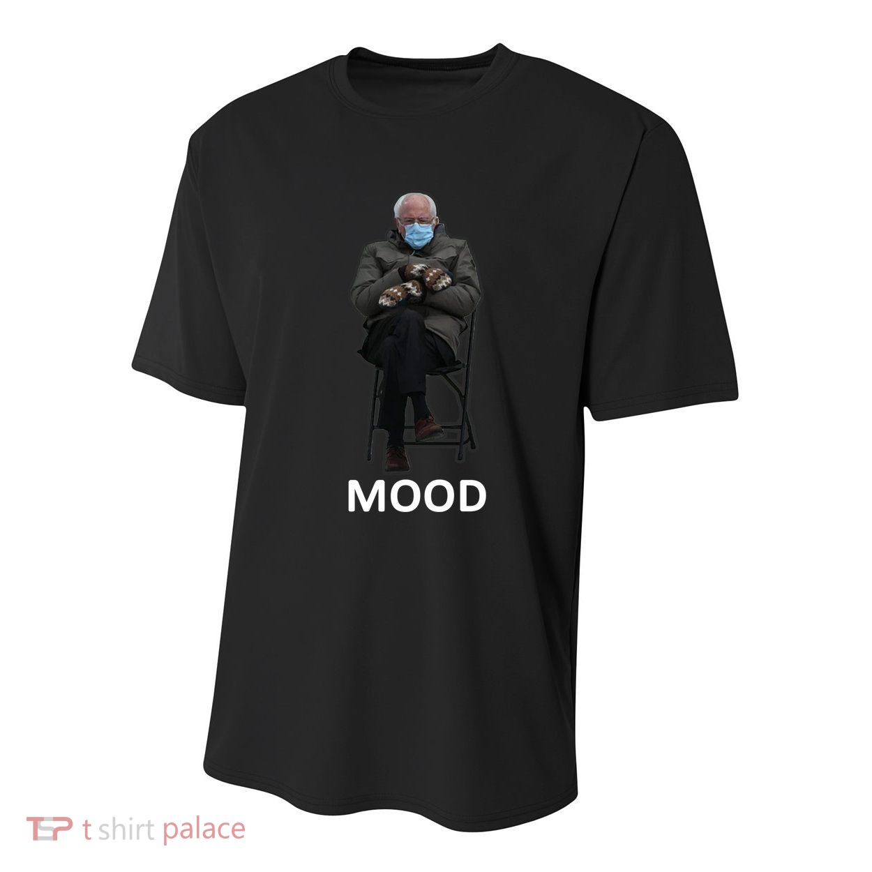 Mood Bernie Sanders Mittens Inauguration Youth Performance Sprint T-Shirt