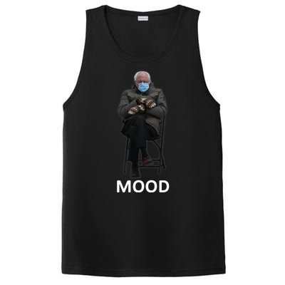 Mood Bernie Sanders Mittens Inauguration PosiCharge Competitor Tank