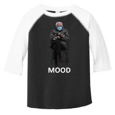 Mood Bernie Sanders Mittens Inauguration Toddler Fine Jersey T-Shirt