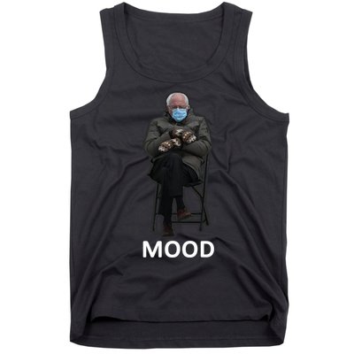 Mood Bernie Sanders Mittens Inauguration Tank Top