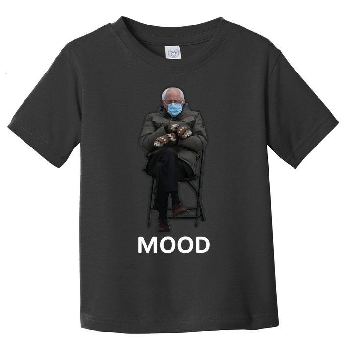 Mood Bernie Sanders Mittens Inauguration Toddler T-Shirt