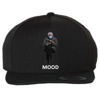 Mood Bernie Sanders Mittens Inauguration Wool Snapback Cap