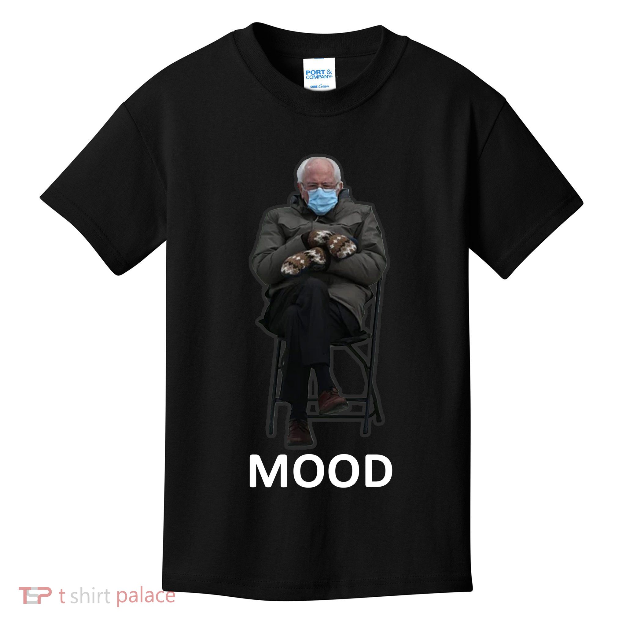 Mood Bernie Sanders Mittens Inauguration Kids T-Shirt