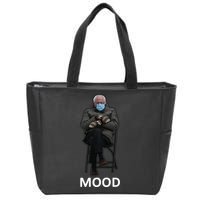 Mood Bernie Sanders Mittens Inauguration Zip Tote Bag