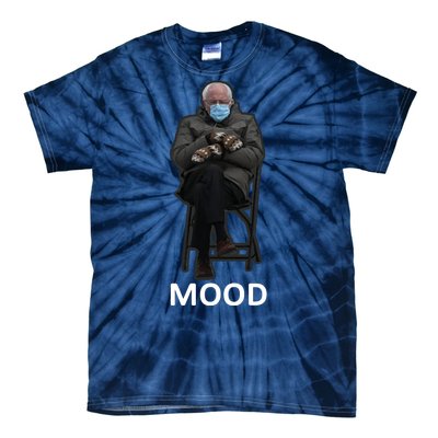 Mood Bernie Sanders Mittens Inauguration Tie-Dye T-Shirt