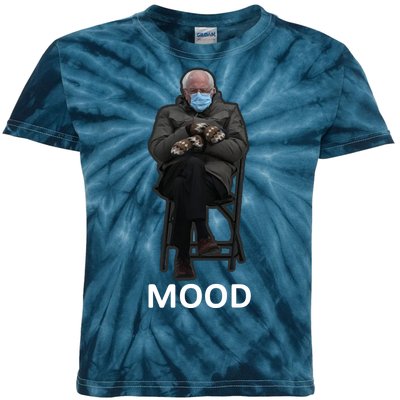 Mood Bernie Sanders Mittens Inauguration Kids Tie-Dye T-Shirt