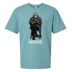 Mood Bernie Sanders Mittens Inauguration Sueded Cloud Jersey T-Shirt