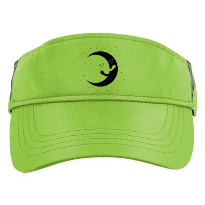 Moon Hug Sky Filled With Stars Adult Drive Performance Visor