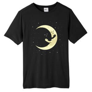 Moon Hug Sky Filled With Stars Tall Fusion ChromaSoft Performance T-Shirt