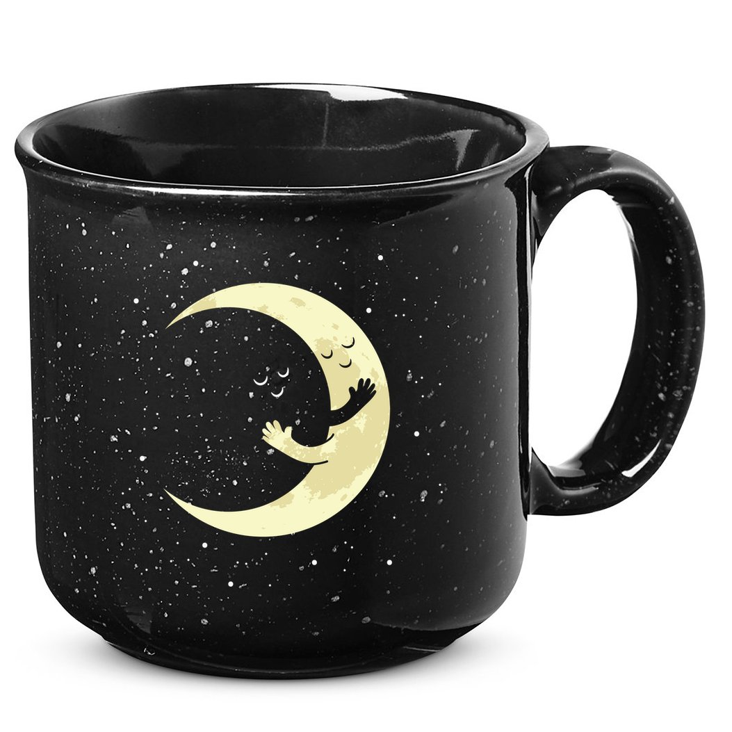 Moon Hug Sky Filled With Stars 15oz Campfire Ceramic Mug
