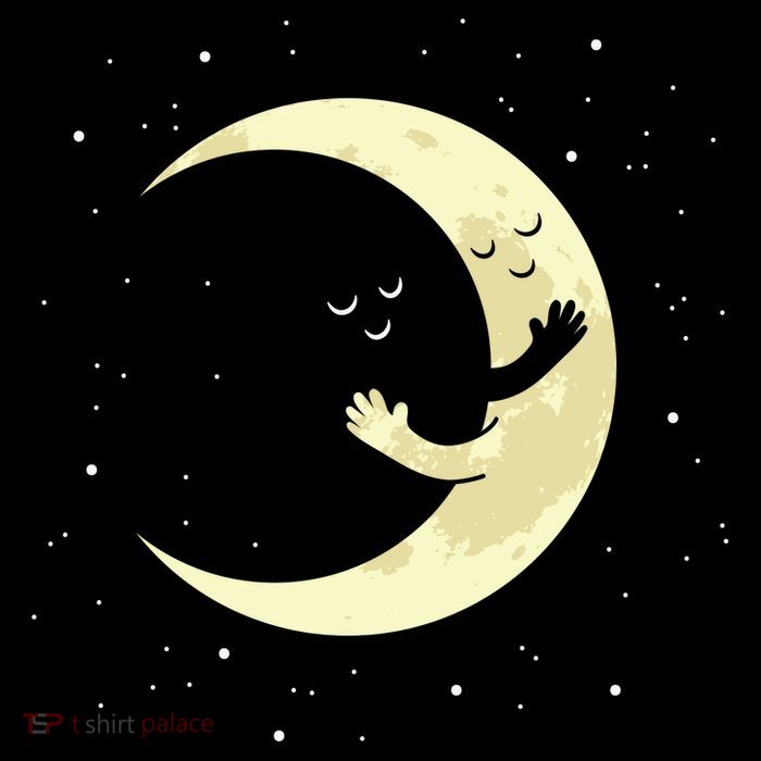 Moon Hug Sky Filled With Stars Women's Perfect Tri Rocker Tank