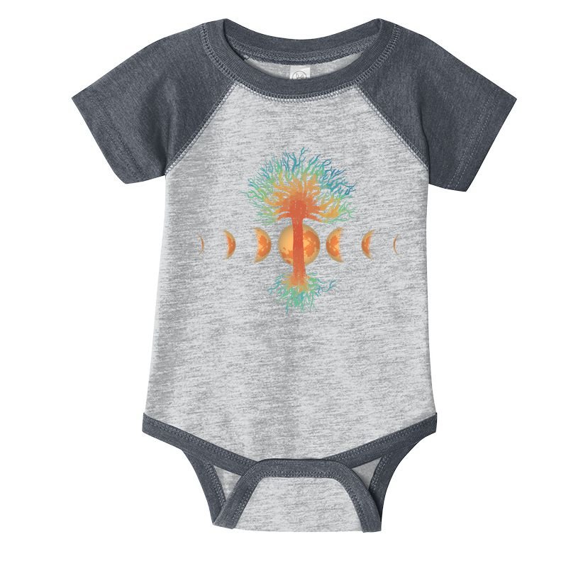 Moon Phases Tree Of Life Infant Baby Jersey Bodysuit