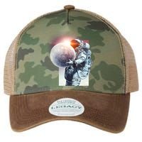 Moon Play Graphic Legacy Tie Dye Trucker Hat