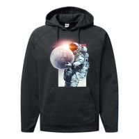 Moon Play Graphic Performance Fleece Hoodie