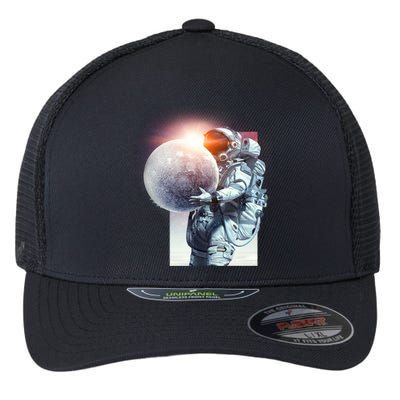 Moon Play Graphic Flexfit Unipanel Trucker Cap